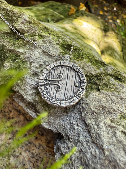 Hobbit Door Labradorite Pendant