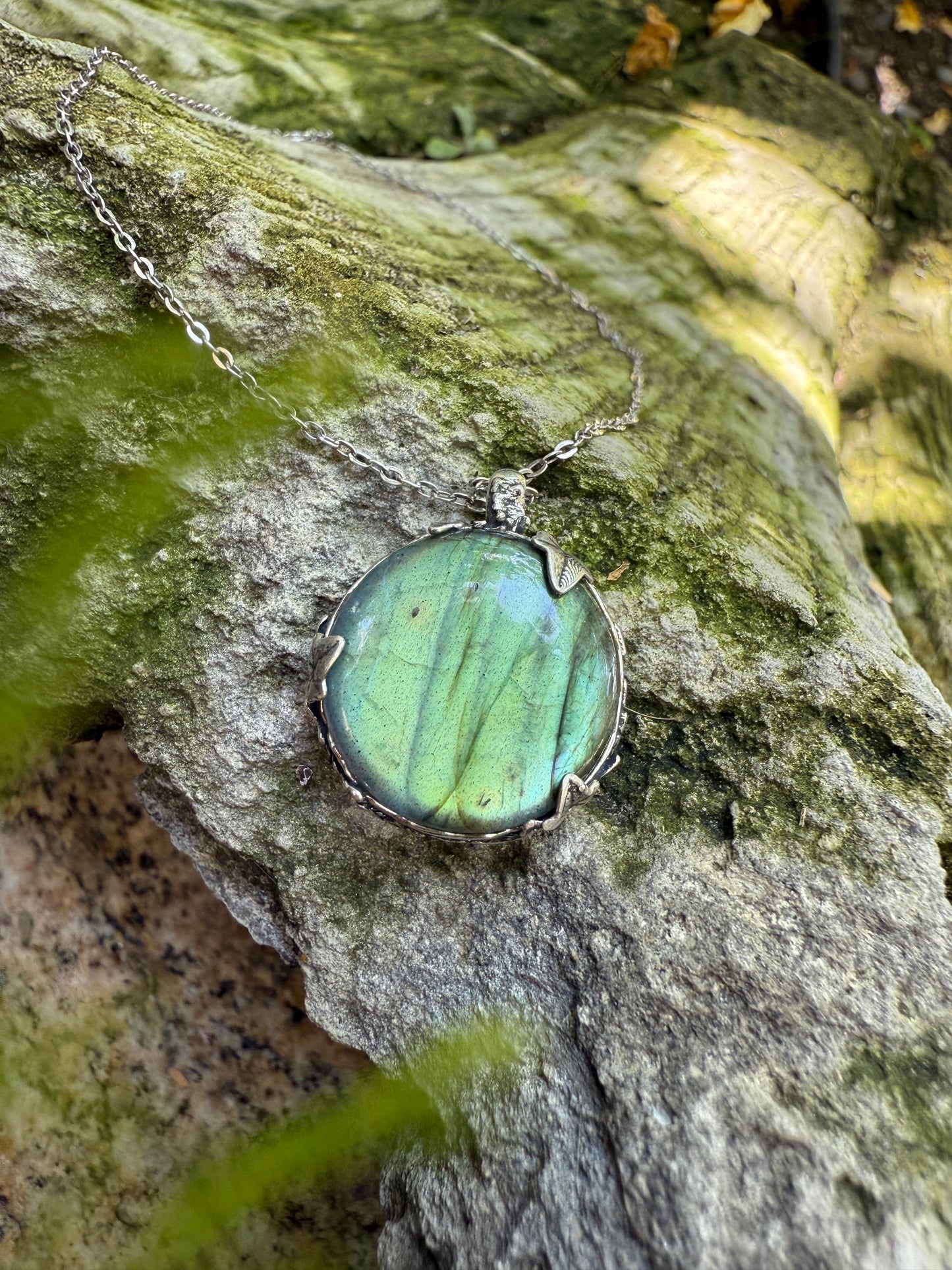 Hobbit Door Labradorite Pendant