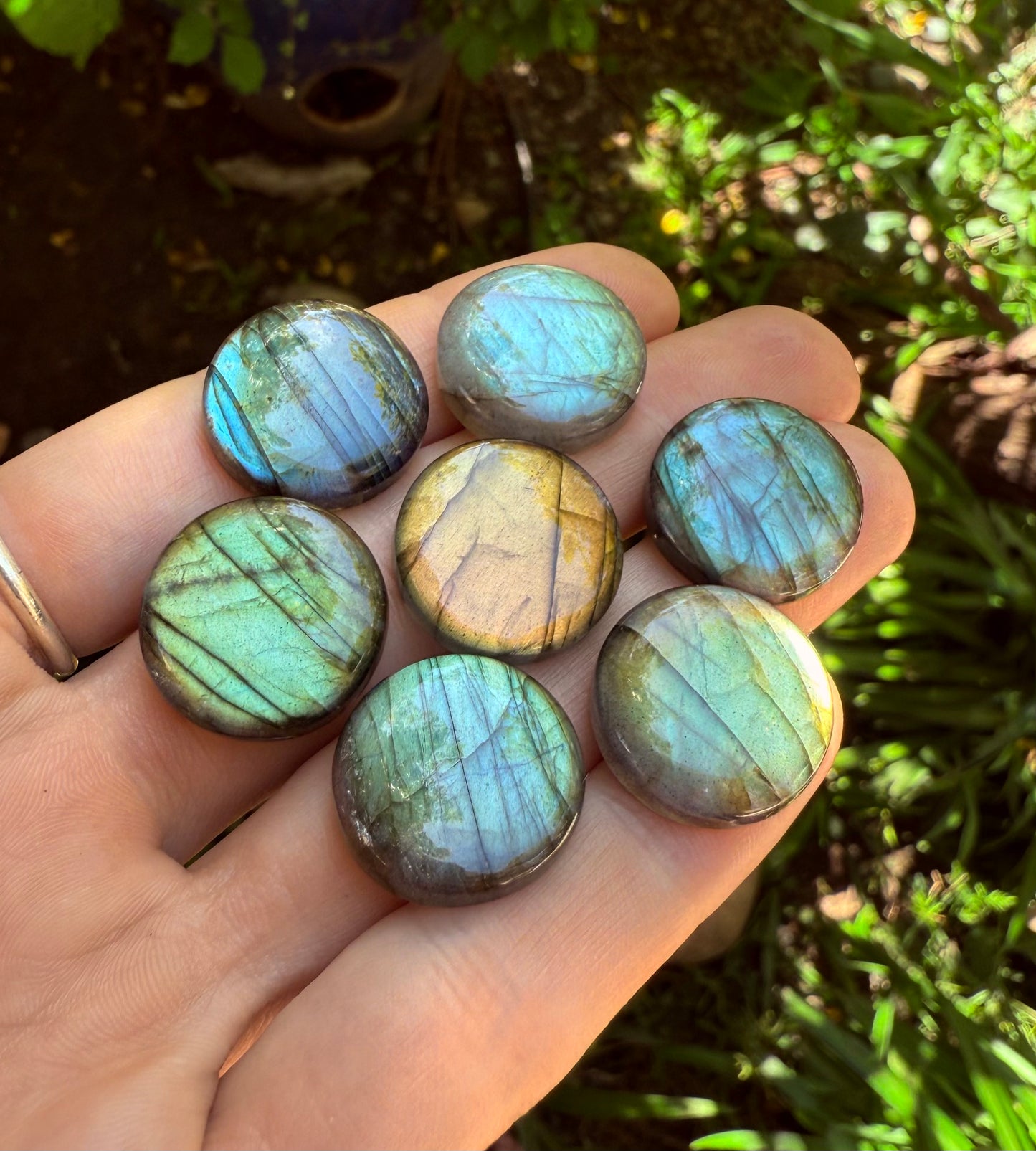 Hobbit Door Labradorite Pendant